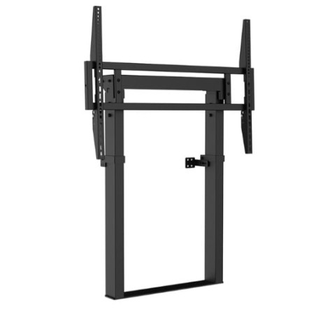 Supporto tv link lkbr7269 staffa da muro con scarico a terra per