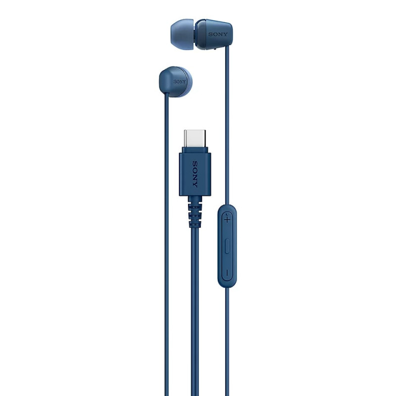 Auricolari sony ier-ex15c usb-c musica/chiamate con microfono