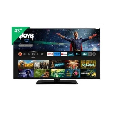 Tv dled 43'' telefunken te43759s48u4p 4k uhd 3840x2160p smart