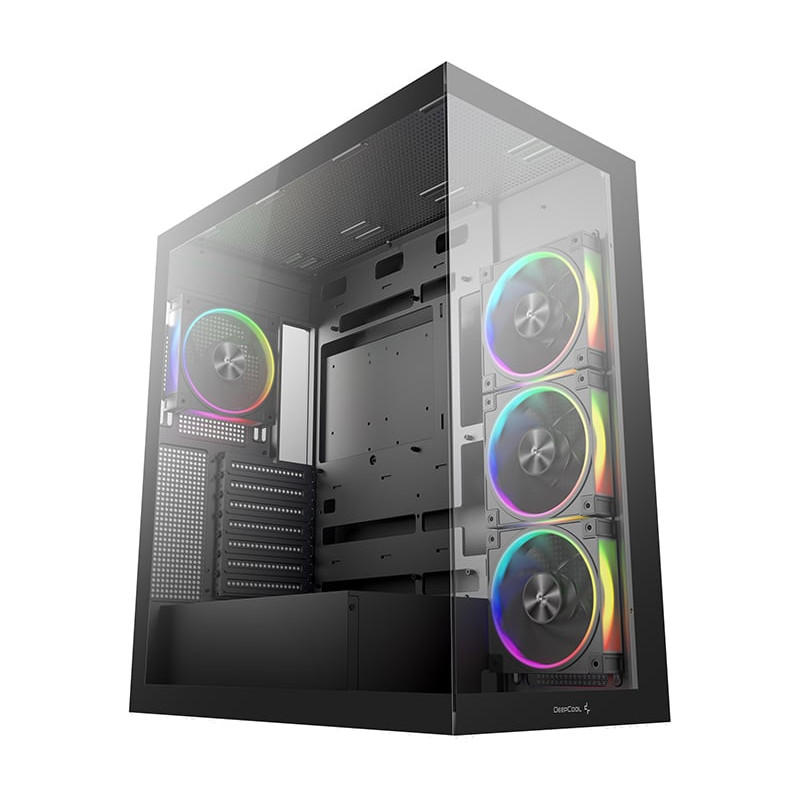 Case deepcool cg580 4f v2 midi tower atx nero [r-cg580-bkada4-g-2]