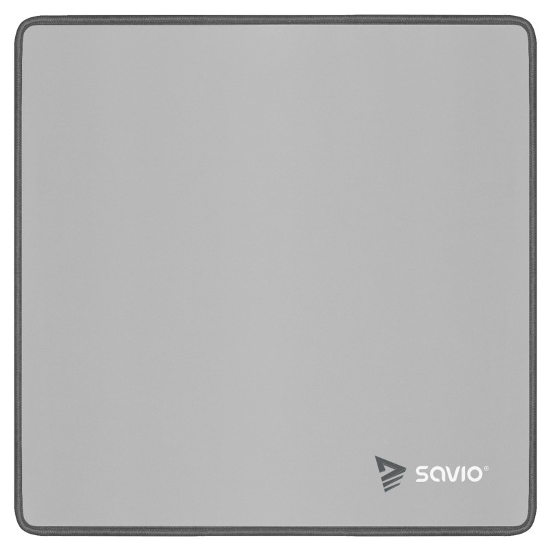 Mousepad savio turbo dynamic s grey edition da gioco 250x250mm grigio