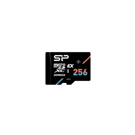 256gb scheda microsdxc silicon power ns2 hypera uhs-i u3 classe