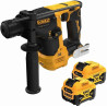 Trapano avvitatore dewalt sds-plus a batteria 14mm 12v 5ah nero/giallo