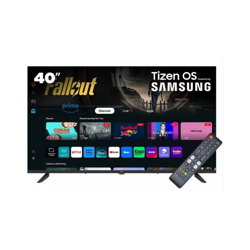 Tv led 40'' eko k40fstc full hd 1920x1080p smart tv classe