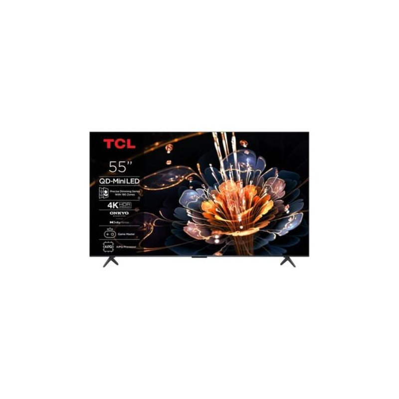 Tv qd-mini led 55'' tcl 55c69ks 4k uhd 3840x2160p smart