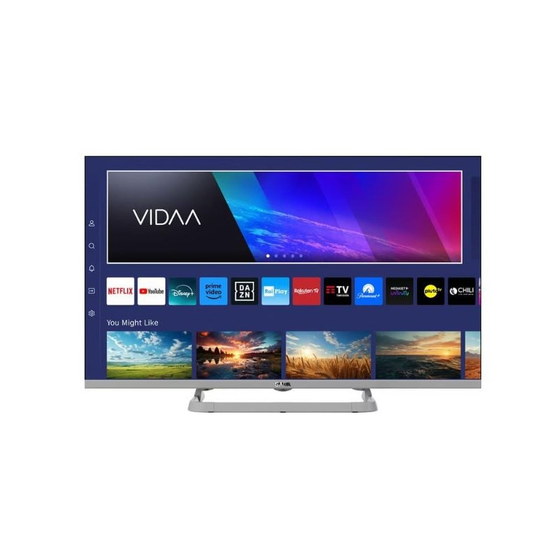 Tv qled 32'' saba sa32q89vda full hd 1920x1080p smart tv