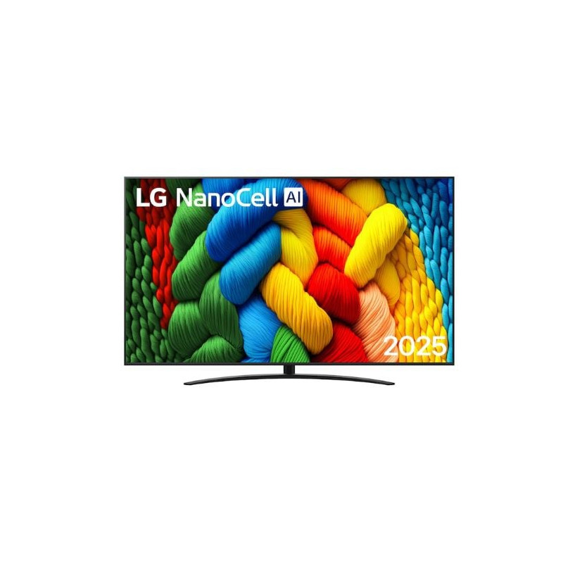 Tv led 86'' lg 86nano81a6a 4k uhd 3840x2160p smart tv classe