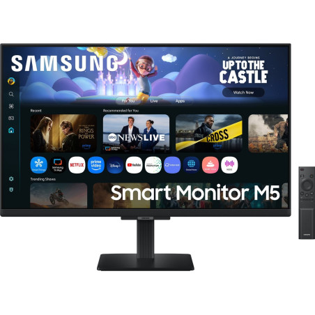 Monitor led 27'' samsung m5 m50f full hd 1920x1080p 5ms classe