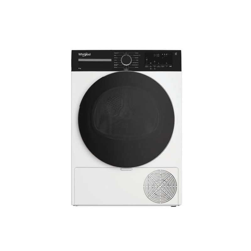 Asciugatrice whirlpool c wsd 83m wbs it libera installazione carica