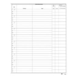 Registro corrispondenza arrivo/partenza edipro 500 pagine 31x24,5