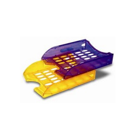 Portacorrispondenza fellowes blu trasparente [e040trb]