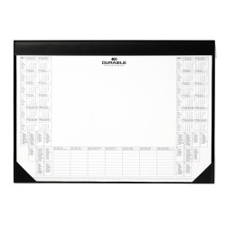 Sottomano durable con 25 fogli con calendario biannuale 59x42cm [7291-01]