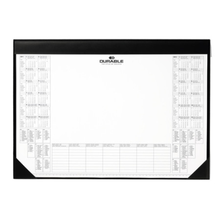 Sottomano durable con 25 fogli con calendario biannuale 59x42cm [7291-01]