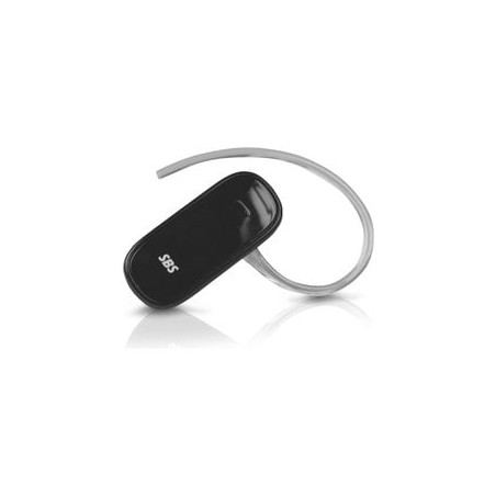 Sbs auricolare boom bluetooth v 2.0+edr con archetto, colore nero