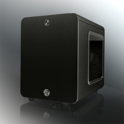 Case raijintek metis plus mini-itx - nero con finestra