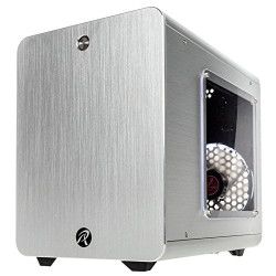 Case raijintek metis plus mini-itx - argento con finestra