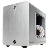Case raijintek metis plus mini-itx - argento con finestra