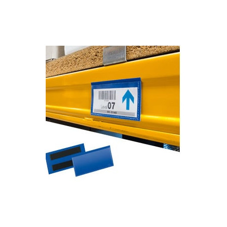 50 buste identificazione magnetiche 150x67mm art.1742 durable [1742-07]
