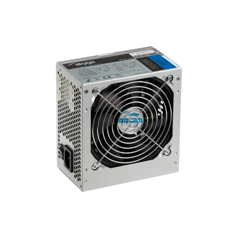Alimentatore 500w akyga ak-b1-500 atx grigio