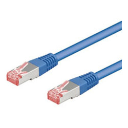Cavo di rete goobay cat 6-5000 sstp pimf 50m blu