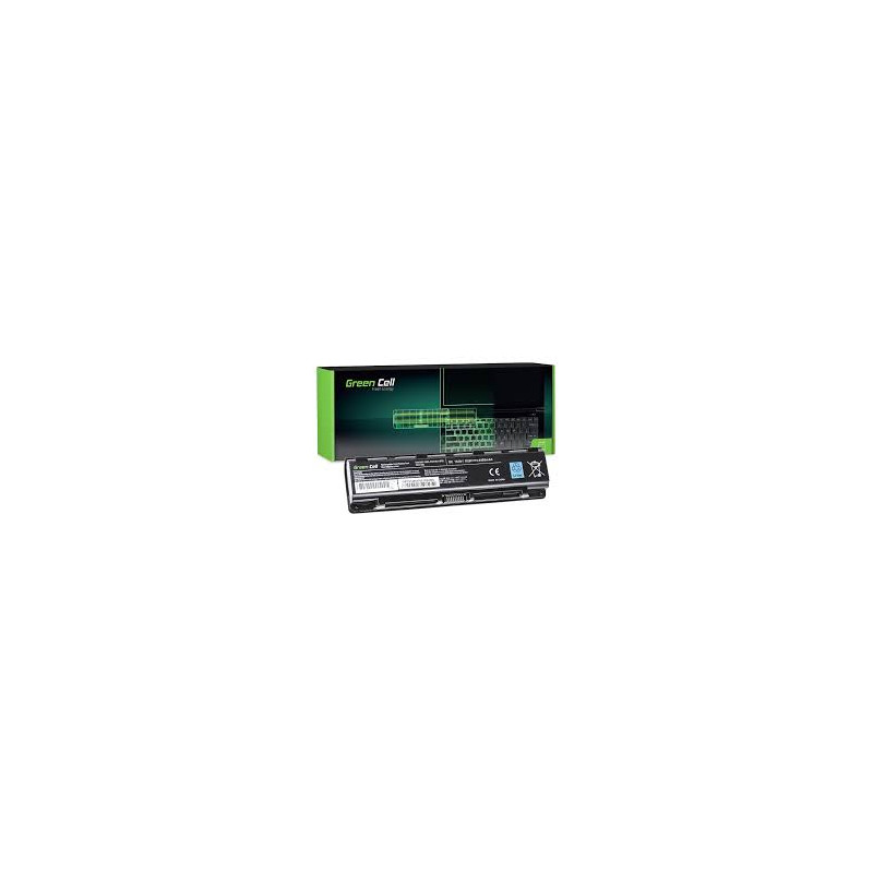 Batteria notebook green cell per toshiba satellite 4400ah 10.8v nero
