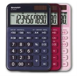 Calcolatrice sharp elm335bbl blu [sh-elm335bbl]