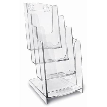 Portadepliant arda a4 banco/parete 4scom [70a64]