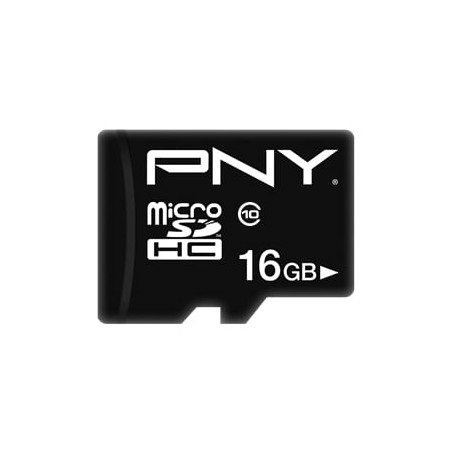16gb scheda microsd pny performance+ e adatt. [p-sdu16g10ppl-ge]