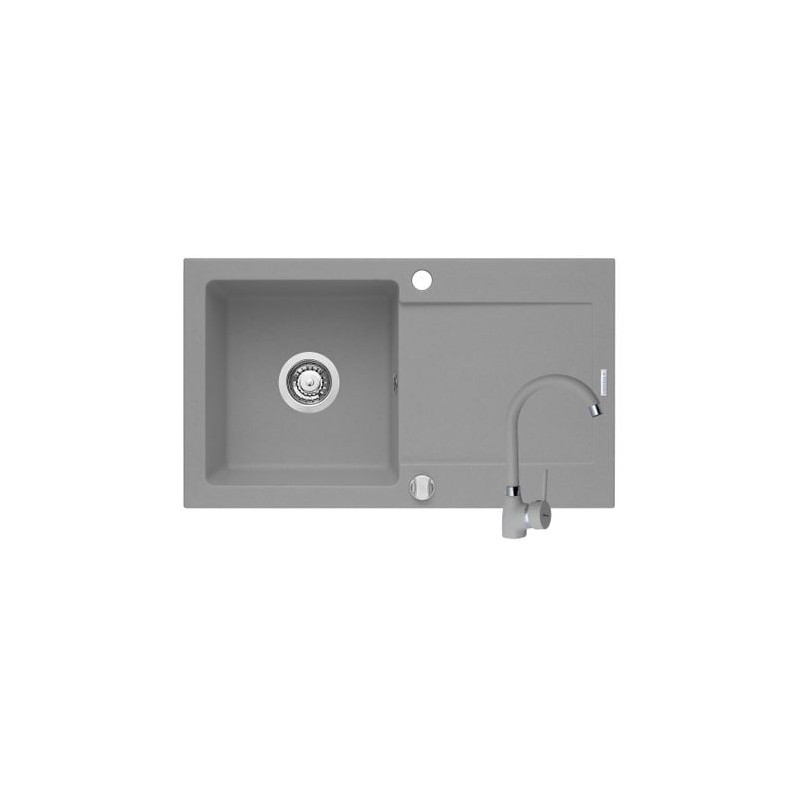 Lavello pyramis grigio [090923601 granit szary beton]