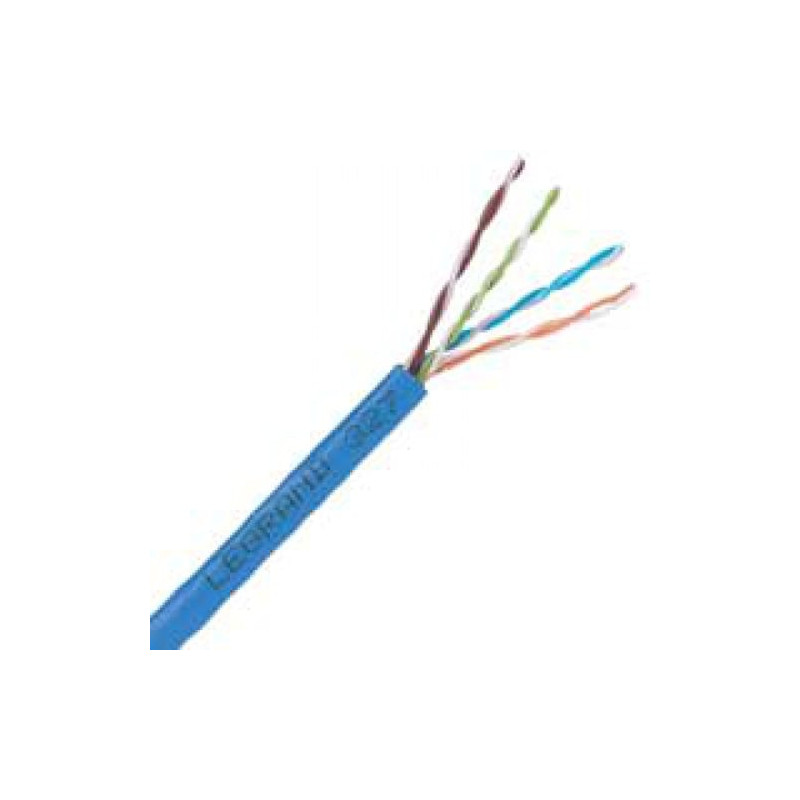 Cavo di rete in matassa legrad utp cat6 lszh dca 305m blu [lg-032754]
