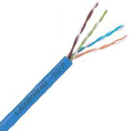 Cavo di rete in matassa legrad utp cat6 lszh dca 305m blu [lg-032754]