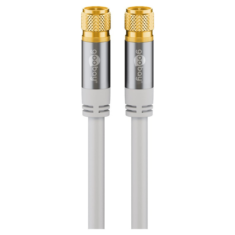 Cavo antenna goobay sat antennenk.135db wh 5m [70644]