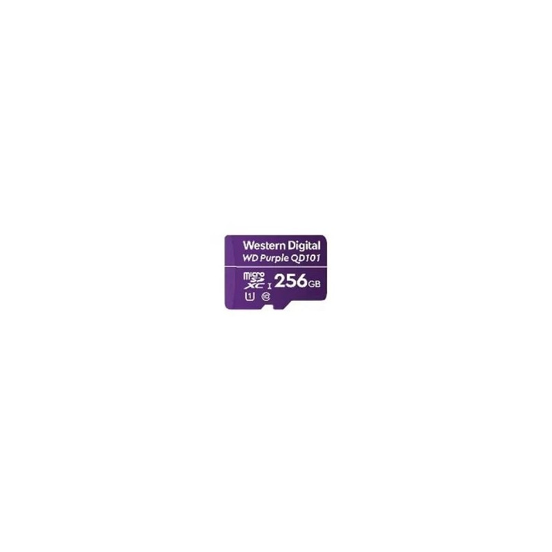 256gb scheda microsd western digital purplesc qd101