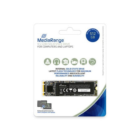 Ssd 512gb mediarange 500/56 m.2 sata iii [mr1023]