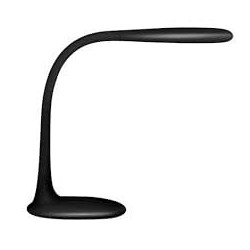 Lampada da tavolo unilux lucy led7 5w nera [400093640]