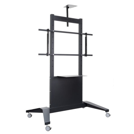 Supporto tv nilox per schermi 55-100" carrello regolabile
