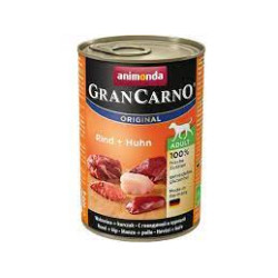 Cibo umido per cani animonda grancarno adult manzo e pollo 400g