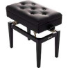 Panca pianoforte quiklok pb/106bkl nero