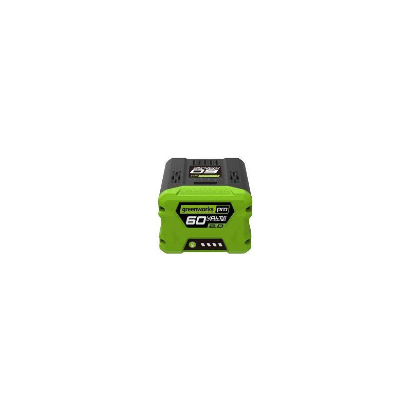 Batteria greenworks g60b2 2.0ah 60v nero/verde [pro g60b2]
