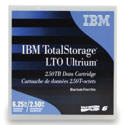 Cartuccia dati ibm lto ultrium-6 2,5 tb/6,25 tb ferrite di bario