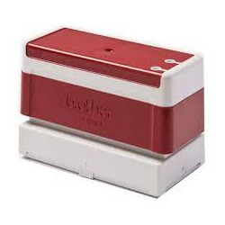 Timbro brother 40x90mm rosso [pr4090r6p]