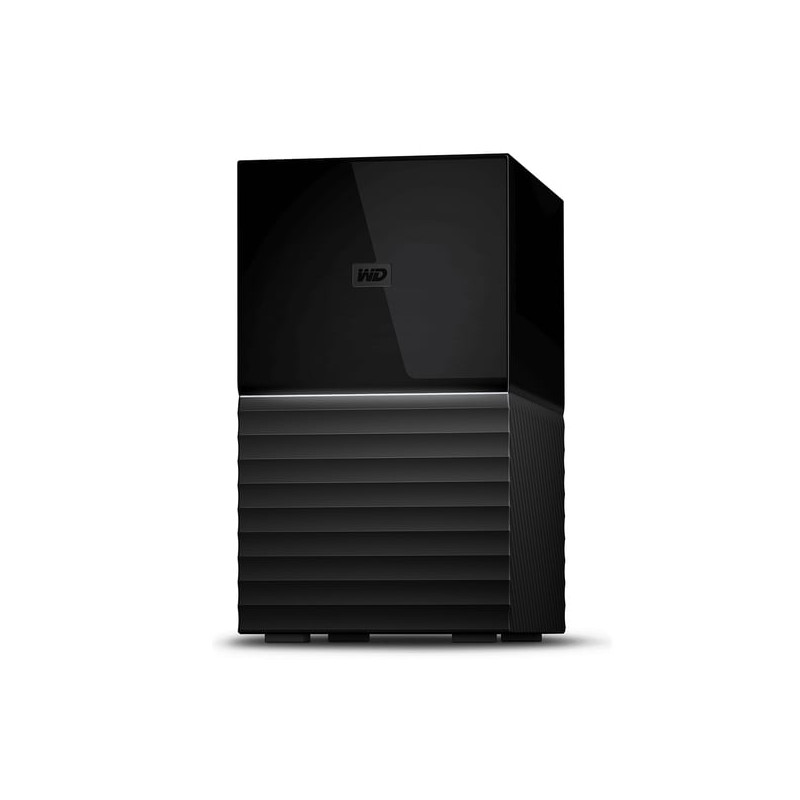 Western digital my book duo 36tb nero [wdbfbe0360jbk-eesn]