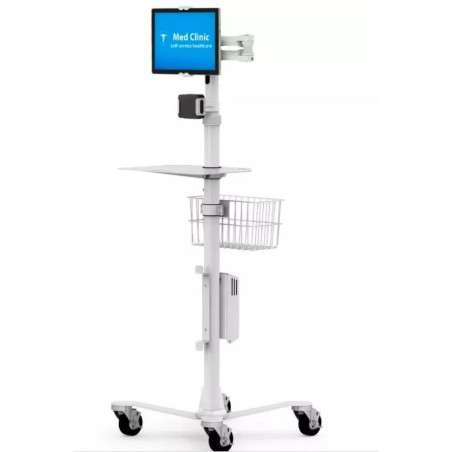 Carello informatico compulocks per tablet bianco [mcrstdexw]