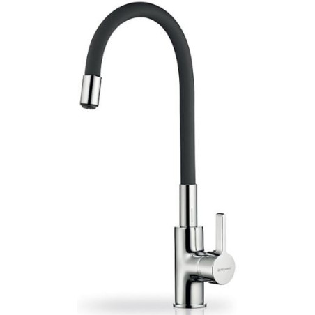 Miscelatore lavello pyramis flessi grigio [090 938 001]