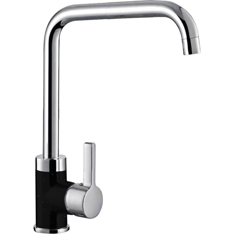 Miscelatore da cucina pyramis silvio duo 090929638 granito di carbonio