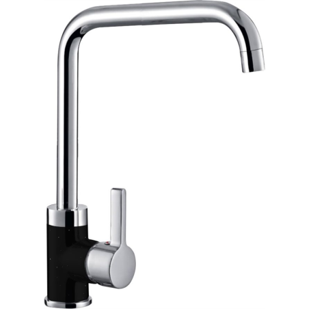 Miscelatore da cucina pyramis silvio duo 090929638 granito di carbonio