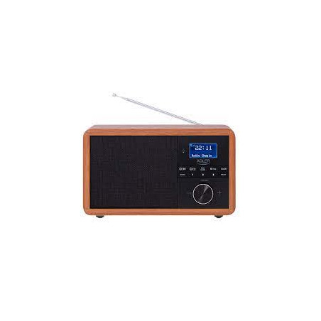 Radio retro' adler camry dab+ad1184 fm/usb/bluetooth in legno