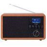 Radio retro' adler camry dab+ad1184 fm/usb/bluetooth in legno