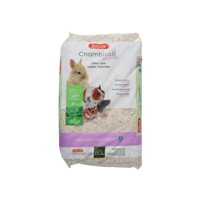 Lettiera chambiose nature zolux 60l