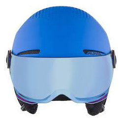 Casco da sci alpina zupo visor q-lite 54-58cm blu opaco [a9229380]